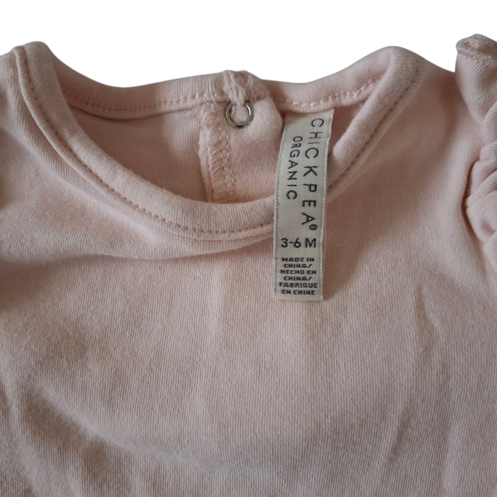 Chick Pea Organic Pink Baby Shirt